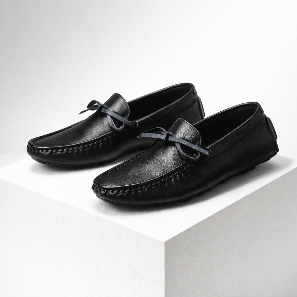 Leather Golf Moccasins for Men | Sonverdano