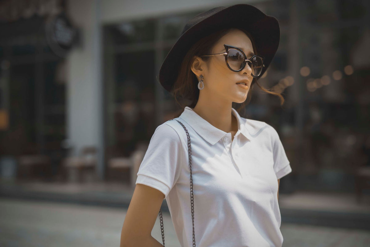 How to Style Work Polos for Women So They Look Chic, Not Frumpy