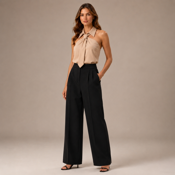 Women's meryl styled look — versatile — Meryl Tie Shirt for every occasion — Sonverdano