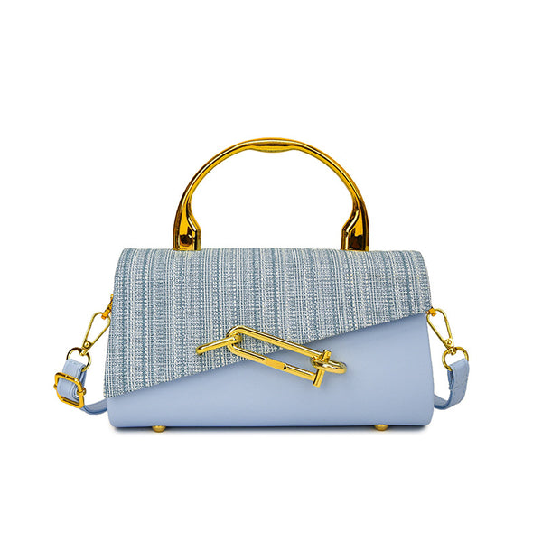 Women's stone crossbody bag close-up 9 — everyday — PR-0613 - Women Rhinestone Crossbody Handbag PU Leather — Sonverdano