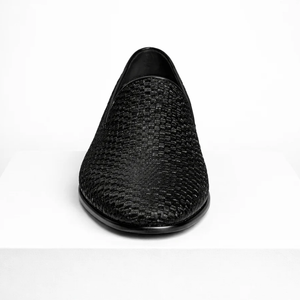 Men's velvet shoes back view — versatile — Benedict Velvet Flat Shoes — Sonverdano