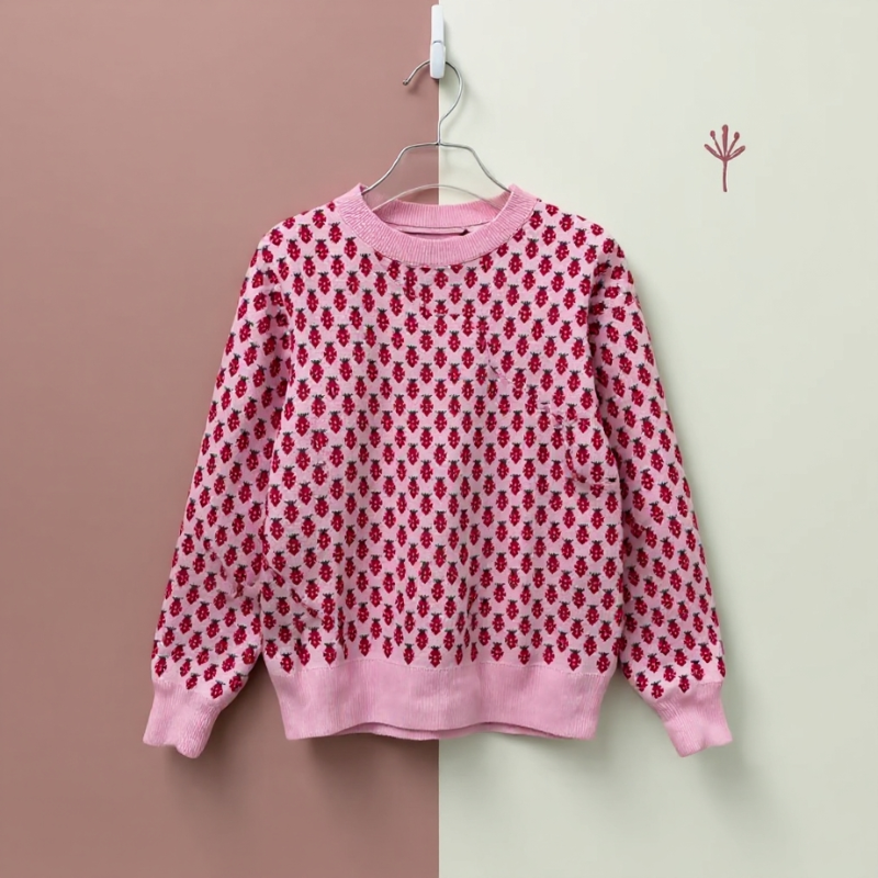 Kiki Strawberry Sweater