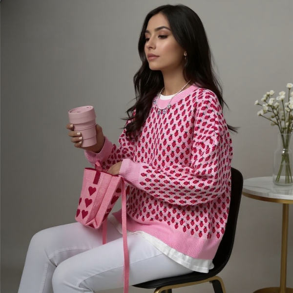 Kiki Strawberry Sweater