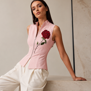 Rosalia Zipper Vest