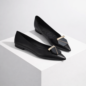 Cynthia Point Toe Flat Shoes