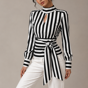 Alessia Striped Shirt
