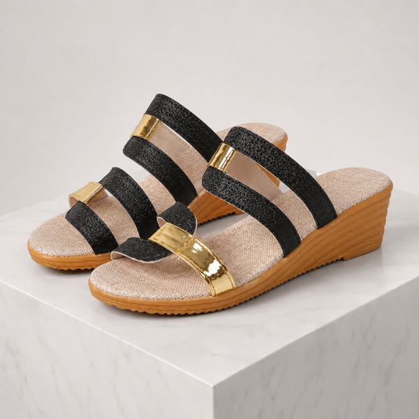 Martina Wedge Sandals
