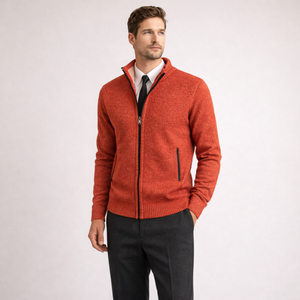 Men's green item — layering piece