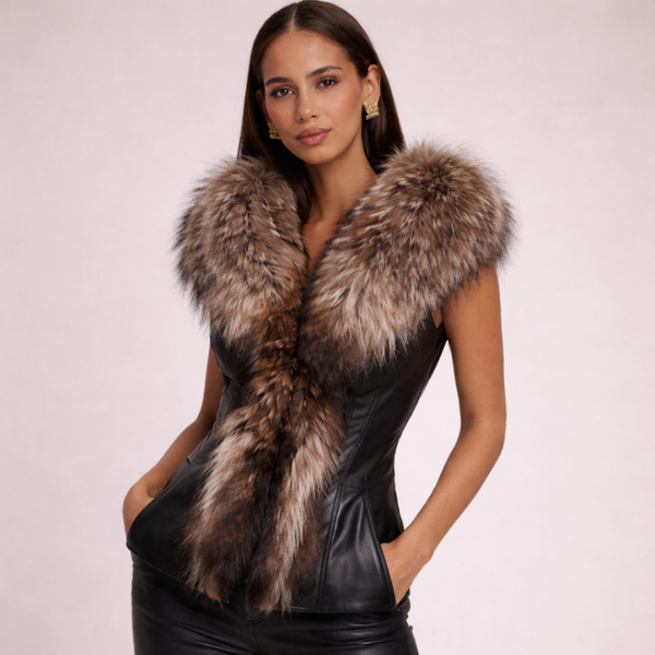 Lynxie Fur Vest