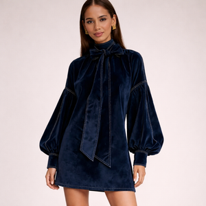 Amélie Velvet Dress