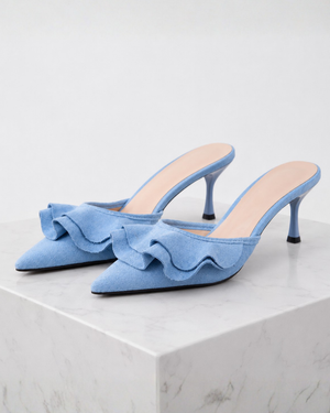 Arabella Ruffle Mules