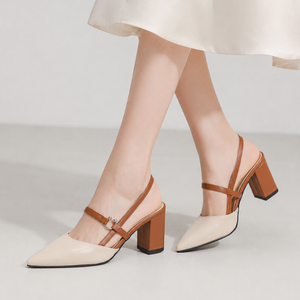 Women's heels front view — elegant — Taisia Pointed Toe Heels for every occasion — Sonverdano