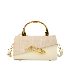 Women's stone crossbody bag styled look 10 — everyday — PR-0613 - Women Rhinestone Crossbody Handbag PU Leather — Sonverdano