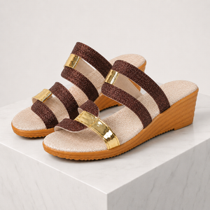 Martina Wedge Sandals