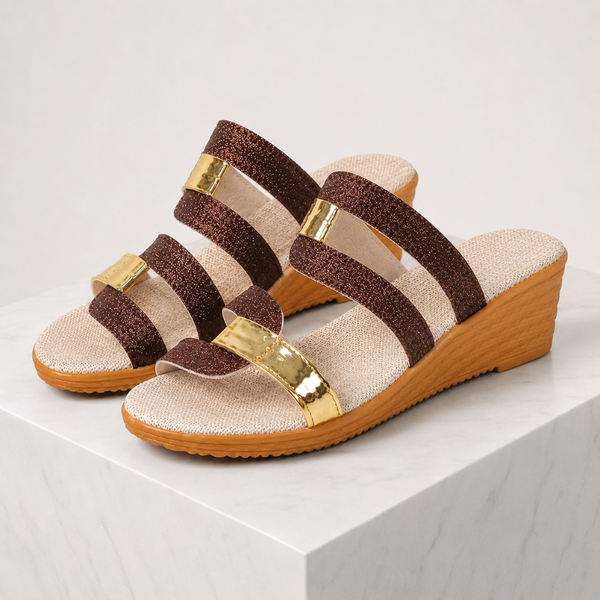 Martina Wedge Sandals