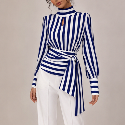 Alessia Striped Shirt