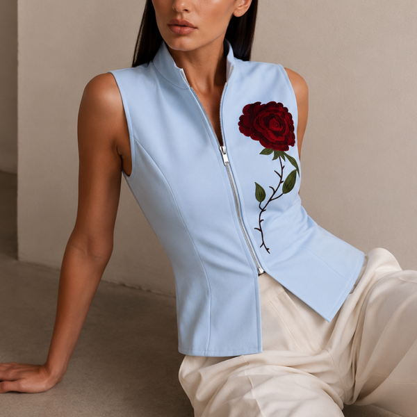Rosalia Zipper Vest