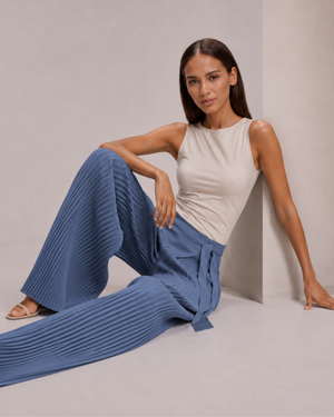 Mina Pleated Pants