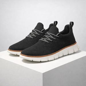 Men's Gray shoe with lace — everyday footwear