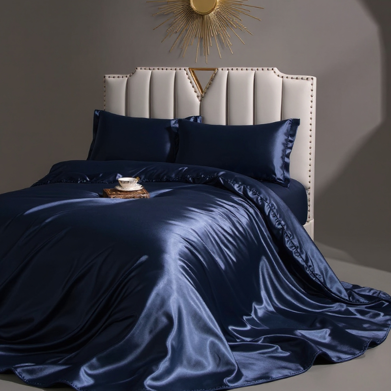 Lotus Silk Bedding Set