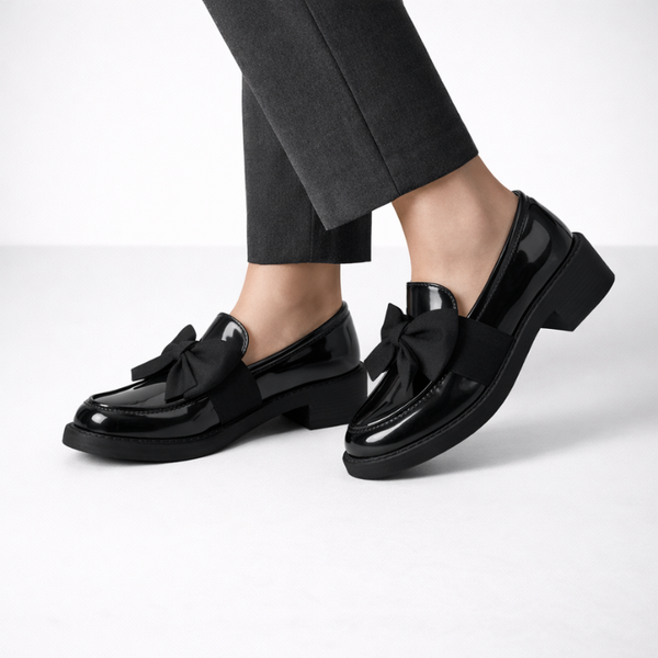 Women's loafers back view — versatile — Phoebe Bow Loafers for every occasion — Sonverdano