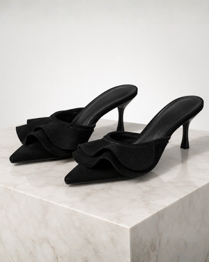 Arabella Ruffle Mules