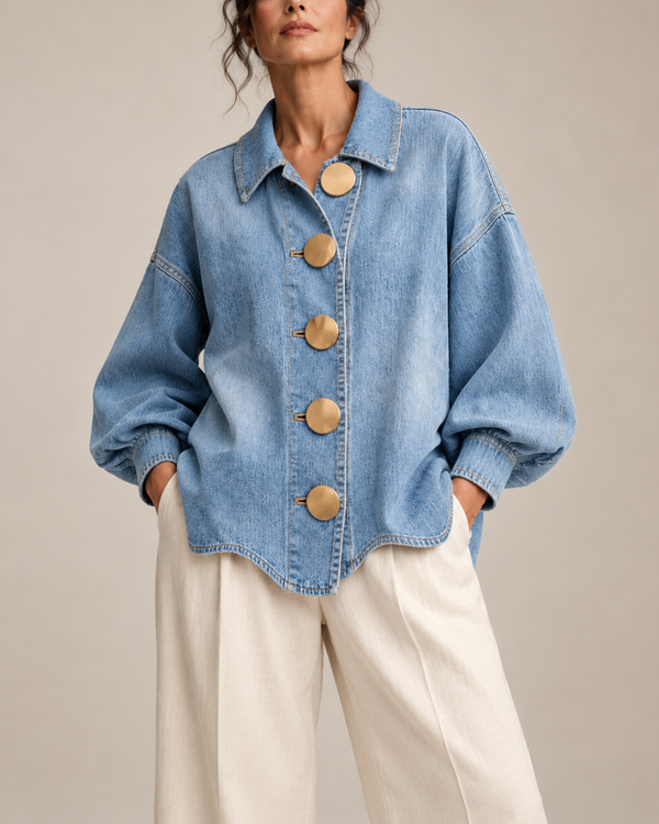 Miriam Oversized Denim Shirt