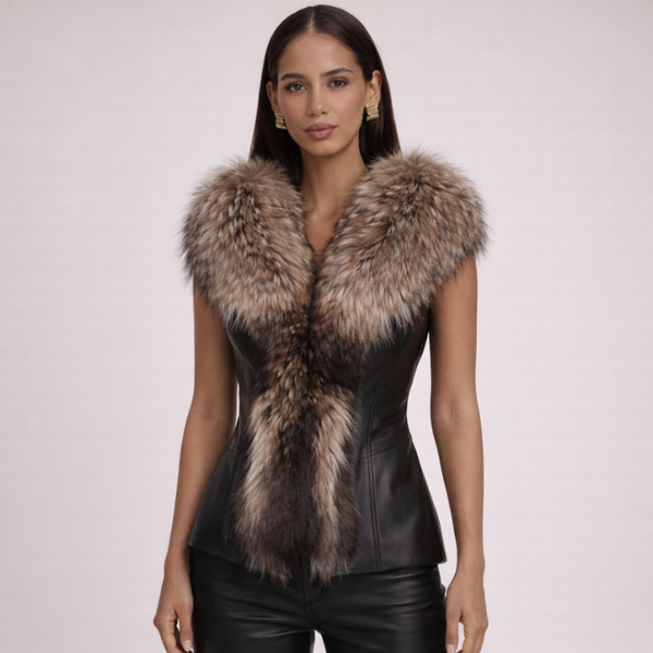 Lynxie Fur Vest