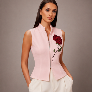 Rosalia Zipper Vest