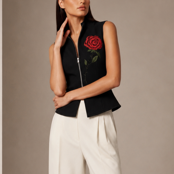 Rosalia Zipper Vest