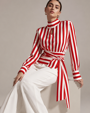 Alessia Striped Shirt