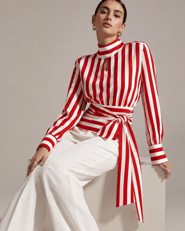 Alessia Striped Shirt