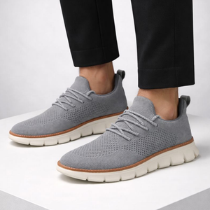 Men's Gray shoe with lace — everyday footwear