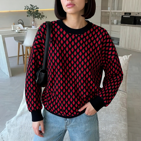 Kiki Strawberry Sweater