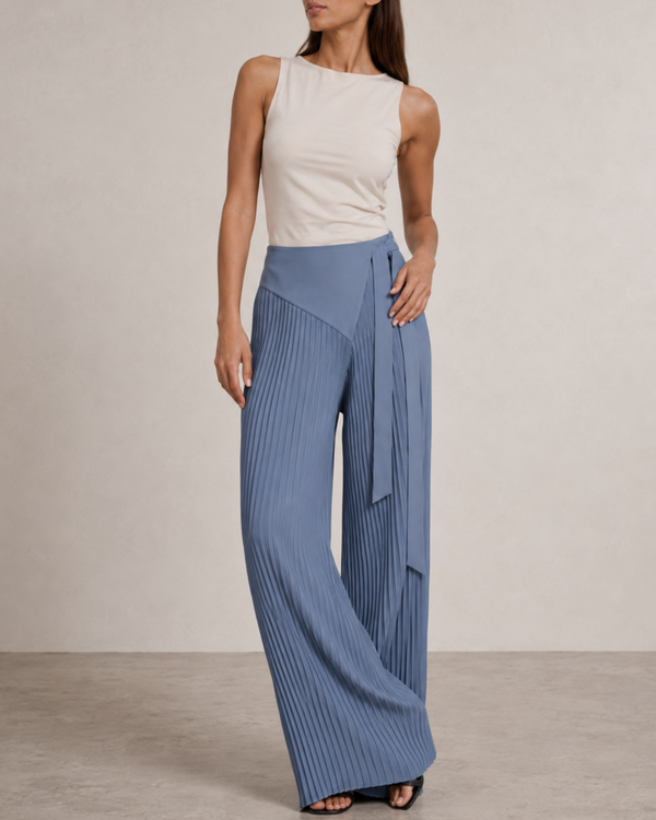 Mina Pleated Pants