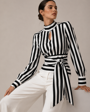Alessia Striped Shirt