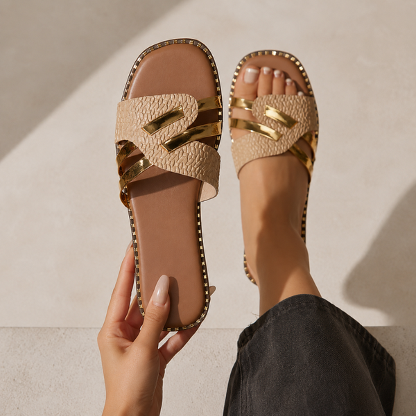 Eleni Slide Sandals