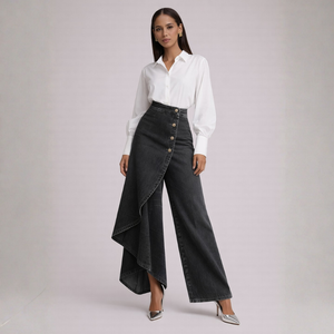 Becca Denim Skirt Pants