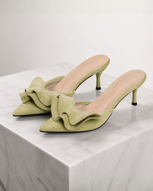 Arabella Ruffle Mules