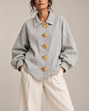 Miriam Oversized Denim Shirt