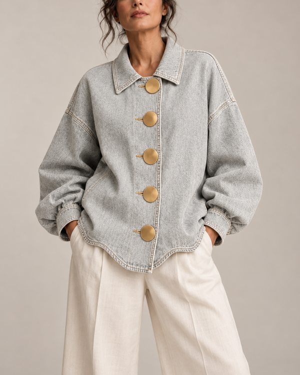 Miriam Oversized Denim Shirt