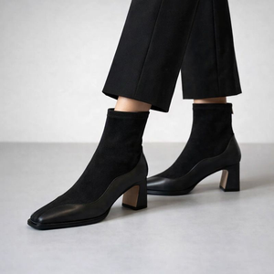 Women's taylor square toe ankle boots — footwear