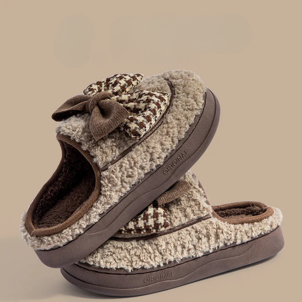 Women's Brown shoe with oversized — everyday footwear