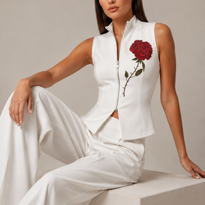 Rosalia Zipper Vest
