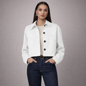 Marissa Suede Crop Jacket