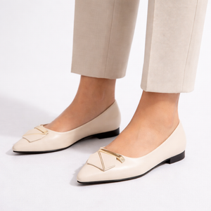 Cynthia Point Toe Flat Shoes