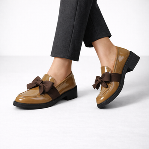 Women's loafers back view — versatile — Phoebe Bow Loafers for every occasion — Sonverdano