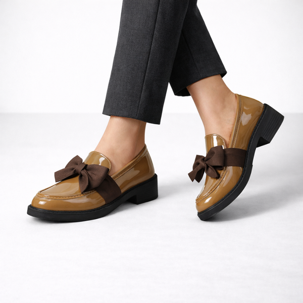 Women's loafers back view — versatile — Phoebe Bow Loafers for every occasion — Sonverdano