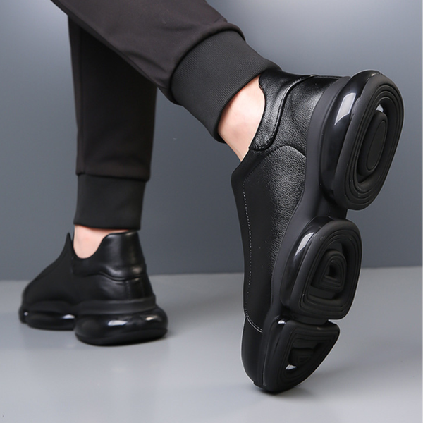 Men's Black shoe with lace — everyday footwear