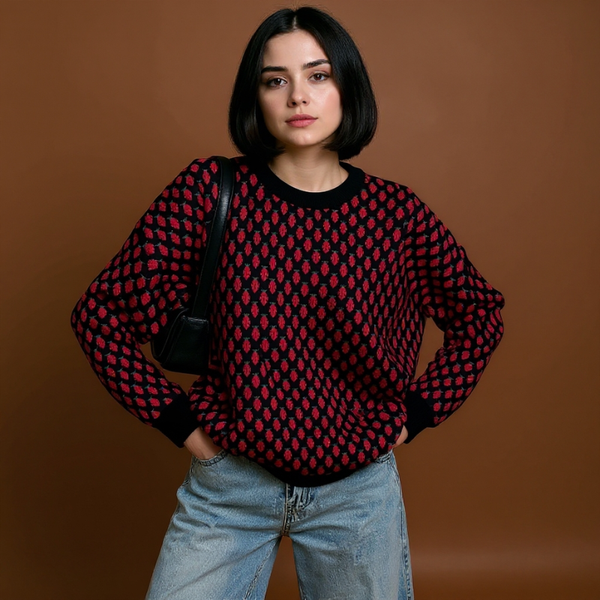 Kiki Strawberry Sweater